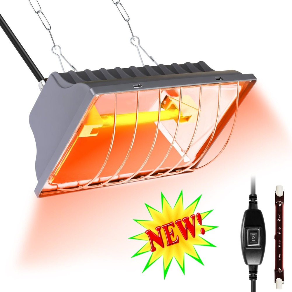 Jaenmsa Chicken‎ Coop Heater Brooder Lamp 250W NWT
